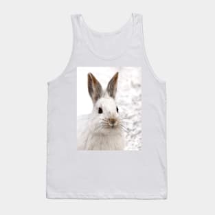 Snowshoe Hare closeup Tank Top